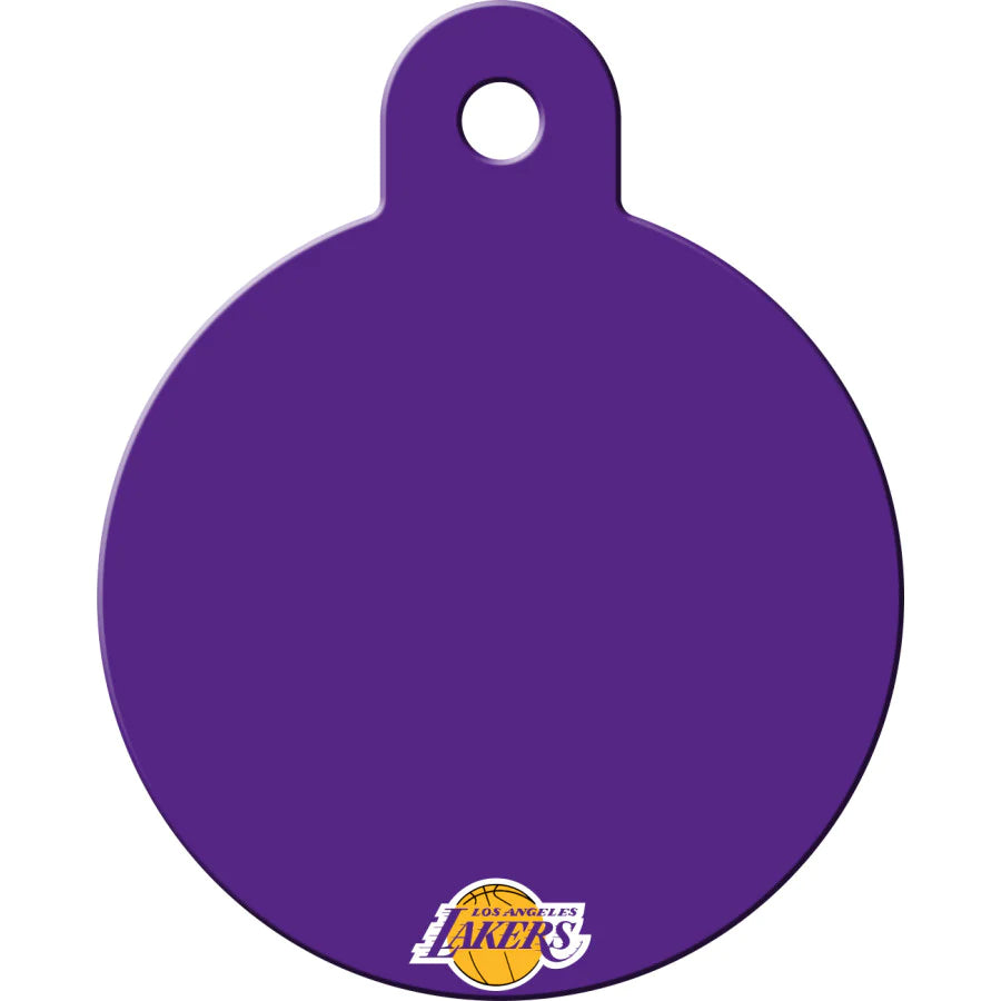 Los Angeles Lakers Pet ID Tag
