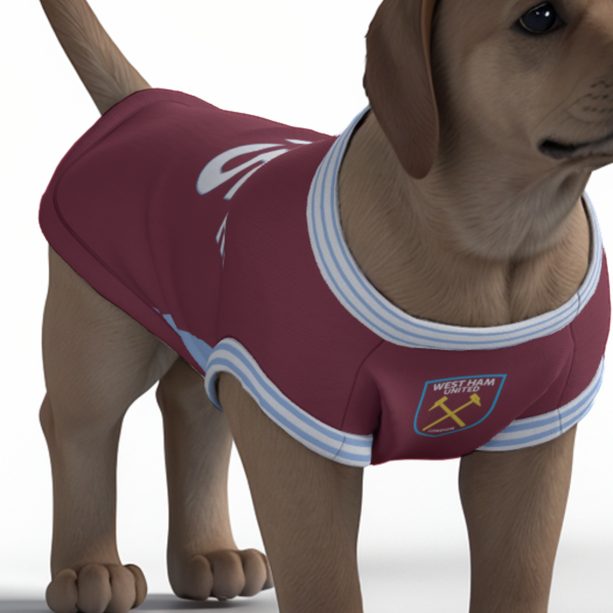 West Ham United FC 25/26 Home Kit Inspired Personalized Tank