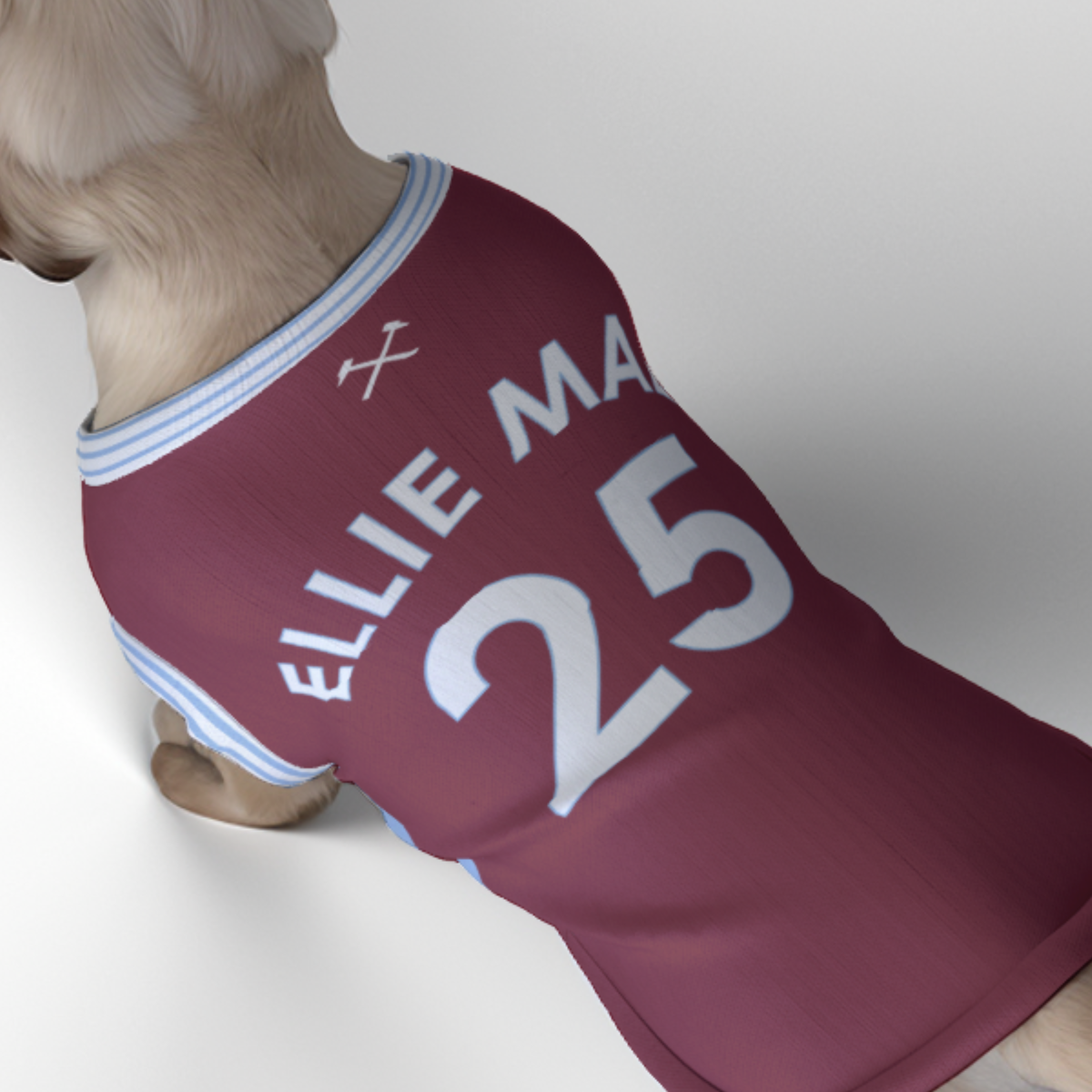 West Ham United FC 25/26 Home Kit Inspired Personalized Tank