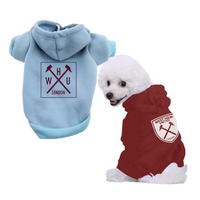 West Ham United FC Pet Hoodies