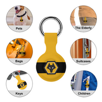 Wolverhampton FC 25/26 Home Kit-Inspired Protective Case for Air Tag