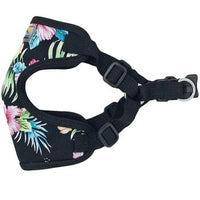 Paradise Nights Print & Mesh Wrap and Snap Choke Free Step In Harness