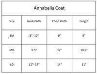 Annabella Handmade Pet Coat - Cupcake