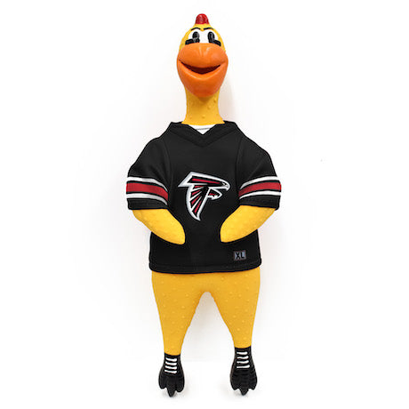 Atlanta Falcons Rubber Chicken Pet Toy