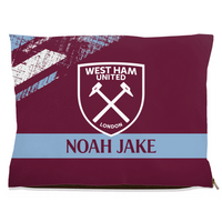 West Ham United FC 23 Home Inspired Pet Beds - 3 Red Rovers