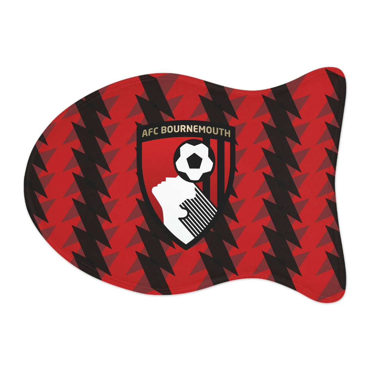 AFC Bournemouth 23 Home Inspired Fish-shaped Feeding Mats - 3 Red Rovers