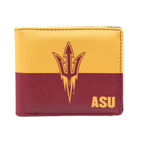 AZ State Sun Devils Bi-fold Wallet - 3 Red Rovers