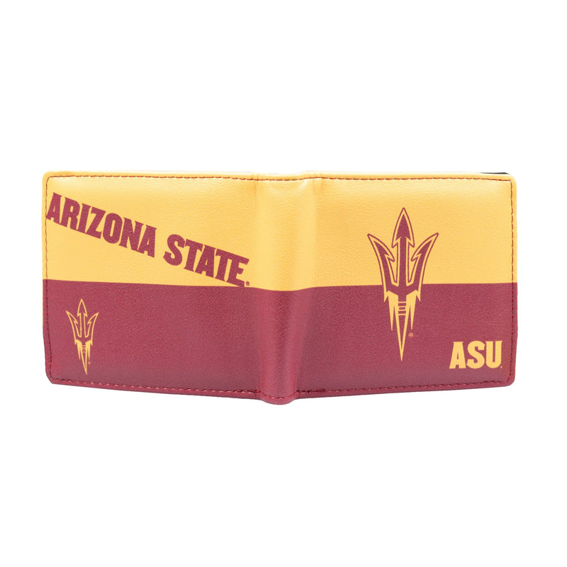 AZ State Sun Devils Bi-fold Wallet - 3 Red Rovers