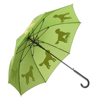 Doodle Yellow on Green Classic Umbrella - 3 Red Rovers