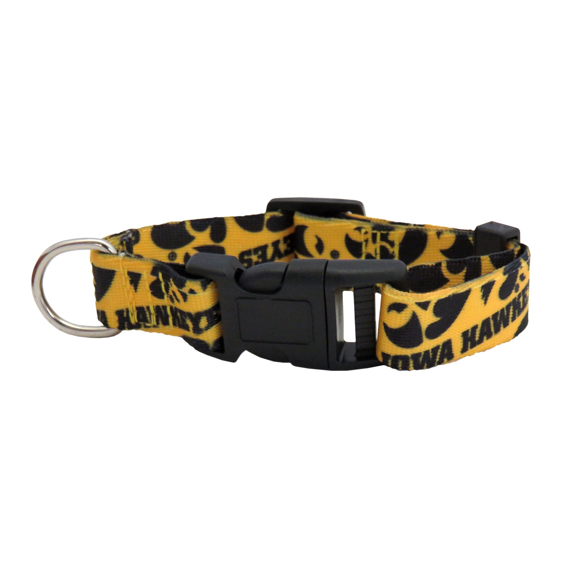 Iowa hawkeye clearance dog collar