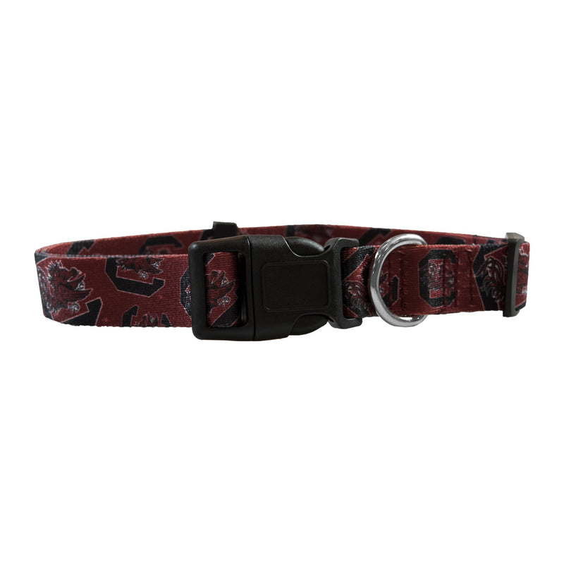 SC Gamecocks Ltd Dog Collar or Leash - 3 Red Rovers