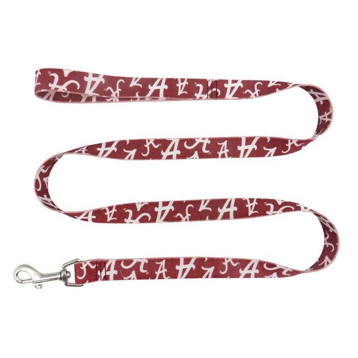 AL Crimson Tide Ltd Dog Collar or Leash - 3 Red Rovers