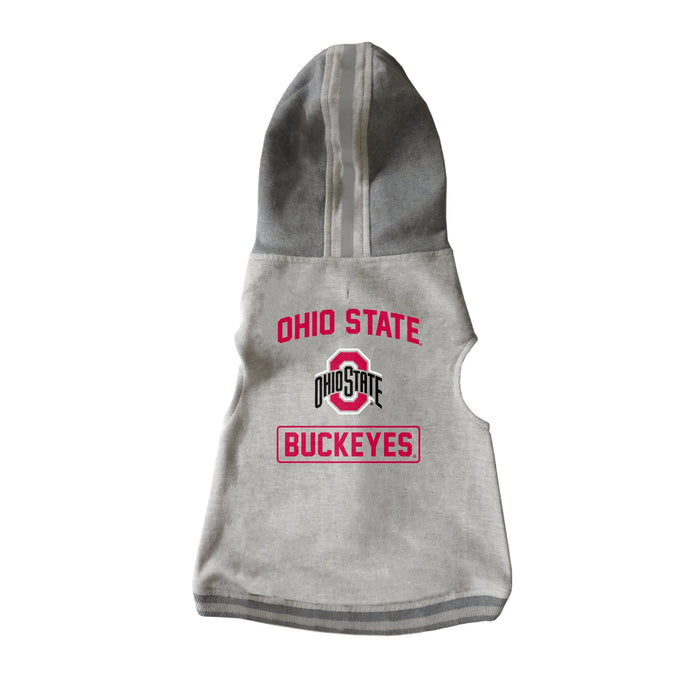 OH State Buckeyes Hooded Crewneck - 3 Red Rovers