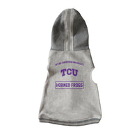 TCU Horned Frogs Hooded Crewneck - 3 Red Rovers