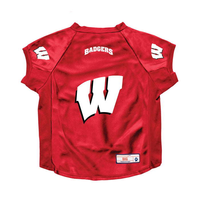 WI Badgers Big Dog Stretch Jersey - 3 Red Rovers