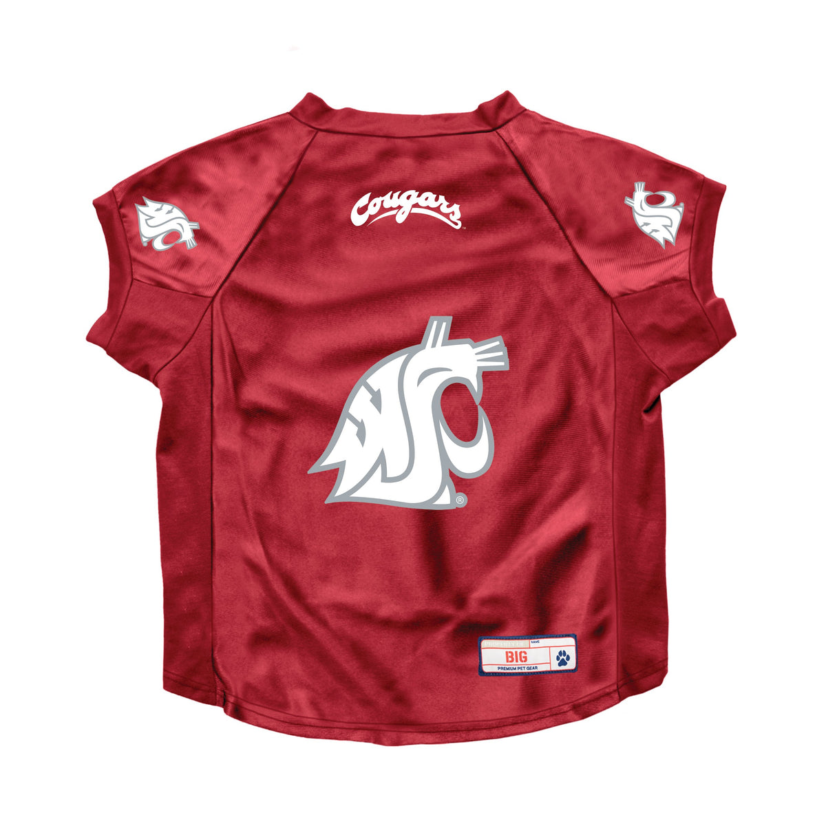 WA State Cougars Big Dog Stretch Jersey - 3 Red Rovers