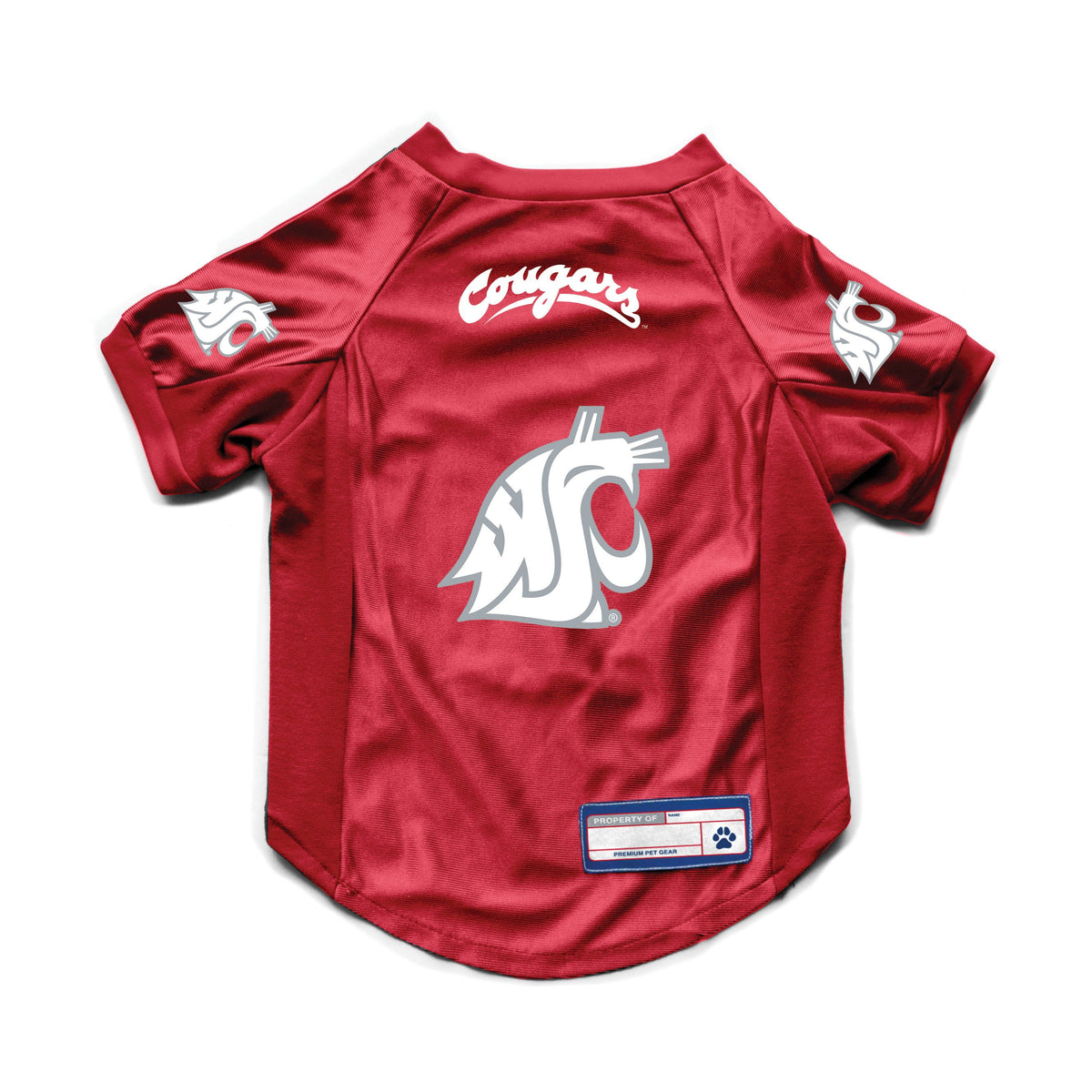 WA State Cougars Stretch Jersey - 3 Red Rovers