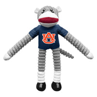 Auburn Tigers Sock Monkey Toy - 3 Red Rovers