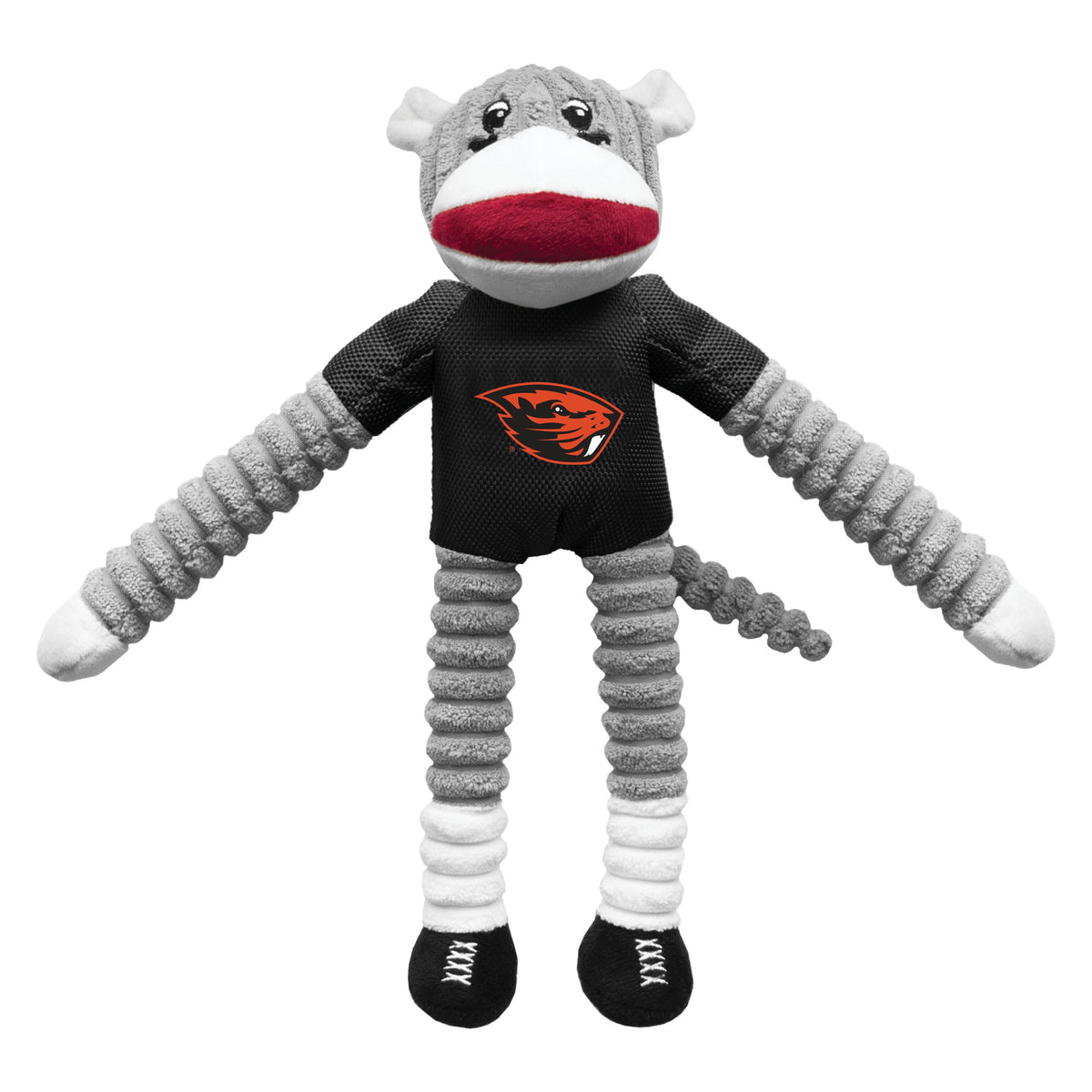 OR State Beavers Sock Monkey Toy - 3 Red Rovers