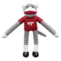 VA Tech Hokies Sock Monkey Toy - 3 Red Rovers