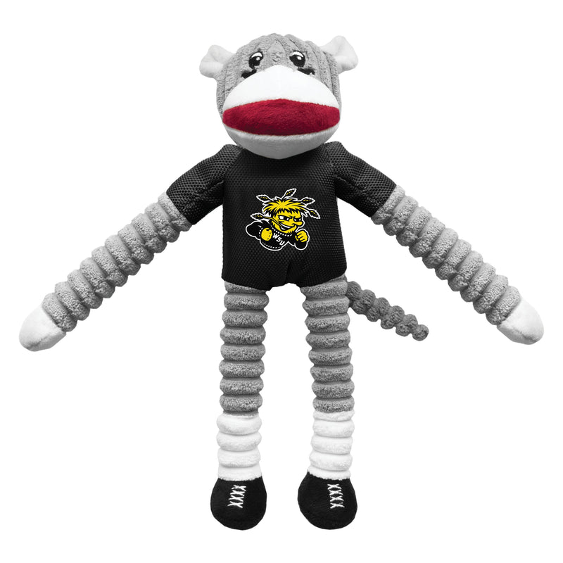 Wichita State Shockers Sock Monkey Toy - 3 Red Rovers