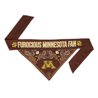 MN Golden Gophers Reversible Bandana - 3 Red Rovers