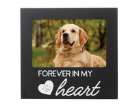 Forever in my Heart Pet Memorial Frame, Black - 3 Red Rovers