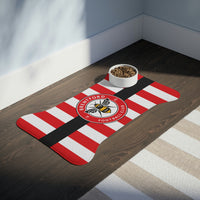 Brentford FC 23 Home Inspired Bone-shaped Feeding Mats - 3 Red Rovers