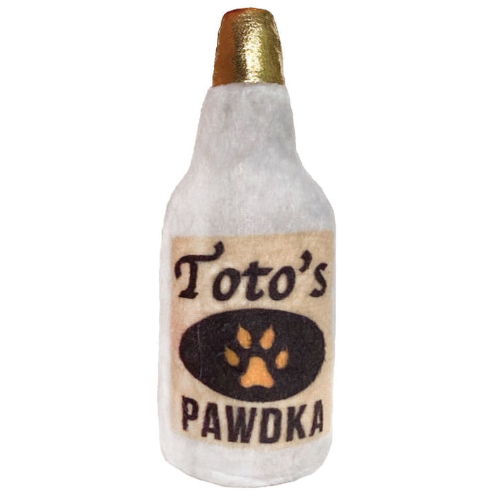 Toto's Pawdka Bottle Plush Cat Toy - 3 Red Rovers