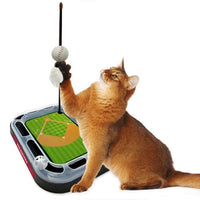 LA Angels Baseball Cat Scratcher Toy