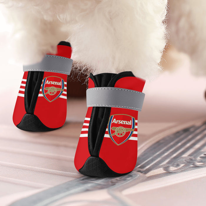 Arsenal FC 23 Home Inspired Non Slip Dog Socks