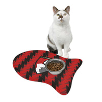 AFC Bournemouth 23 Home Inspired Fish-shaped Feeding Mats - 3 Red Rovers