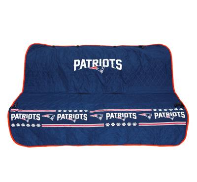 New England Patriots Pet Car Seat Protector - 3 Red Rovers