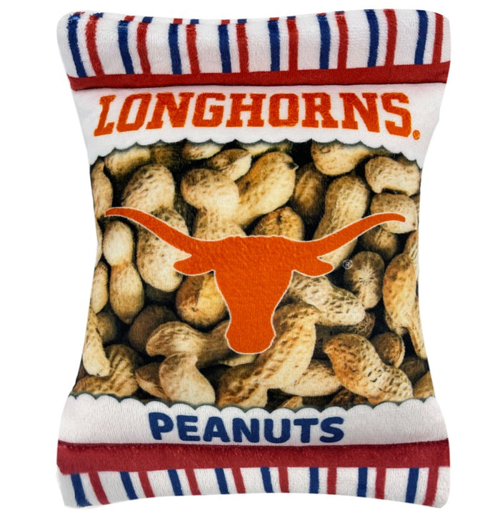 TX Longhorns Peanut Bag Plush Toys - 3 Red Rovers