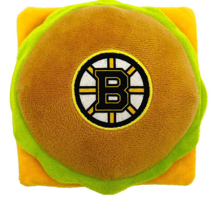 Boston Bruins Hamburger Plush Toys - 3 Red Rovers