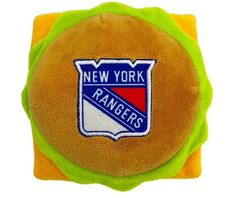 New York Rangers Hamburger Plush Toys - 3 Red Rovers
