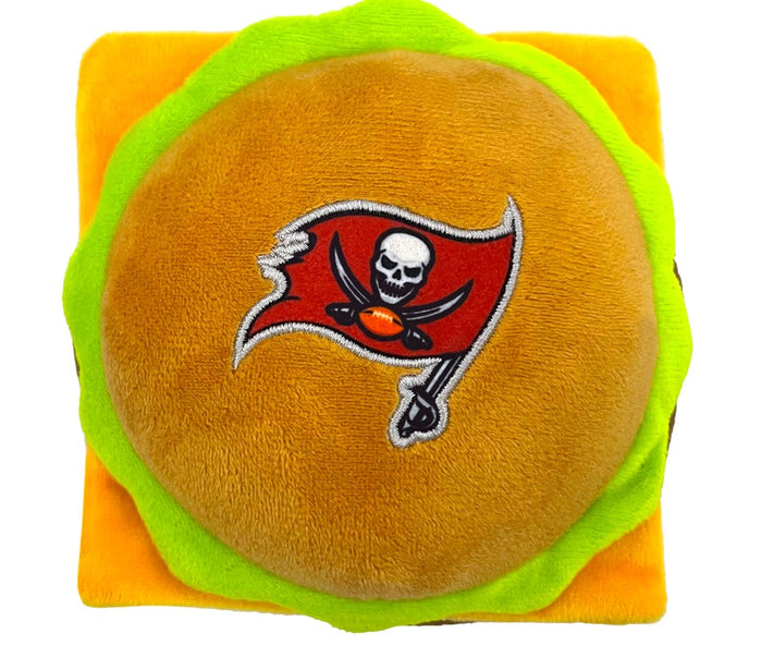 Tampa Bay Buccaneers Hamburger Plush Toys - 3 Red Rovers
