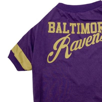 Baltimore Ravens Stripe Tee Shirt - 3 Red Rovers