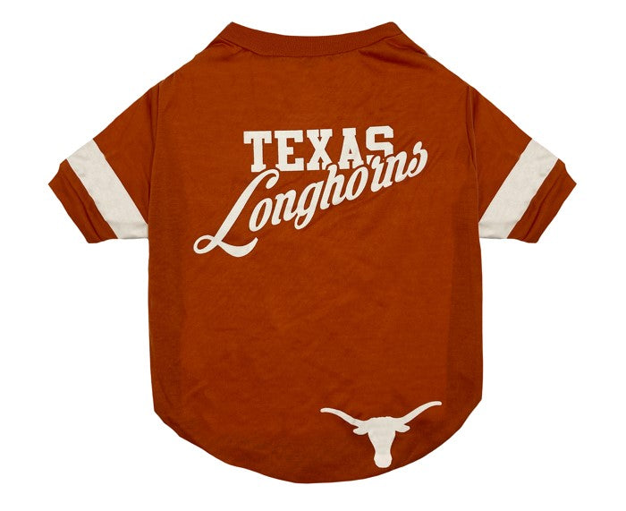 TX Longhorns Stripe Tee Shirt - 3 Red Rovers