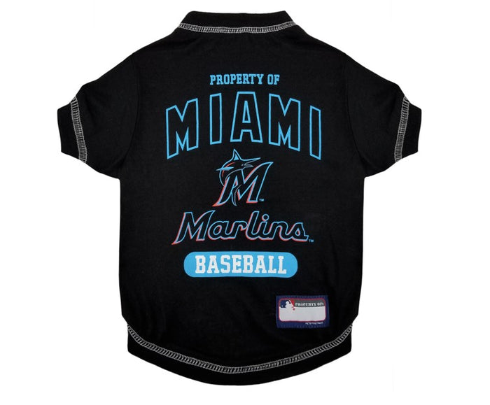 Miami Marlins Athletics Tee Shirt - 3 Red Rovers