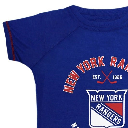 New York Rangers Athletics Tee Shirt - 3 Red Rovers