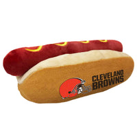 Cleveland Browns Hot Dog Plush Toys - 3 Red Rovers