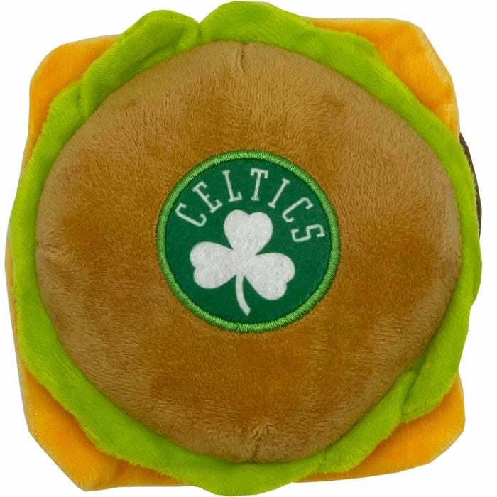Boston Celtics Hamburger Plush Toys - 3 Red Rovers