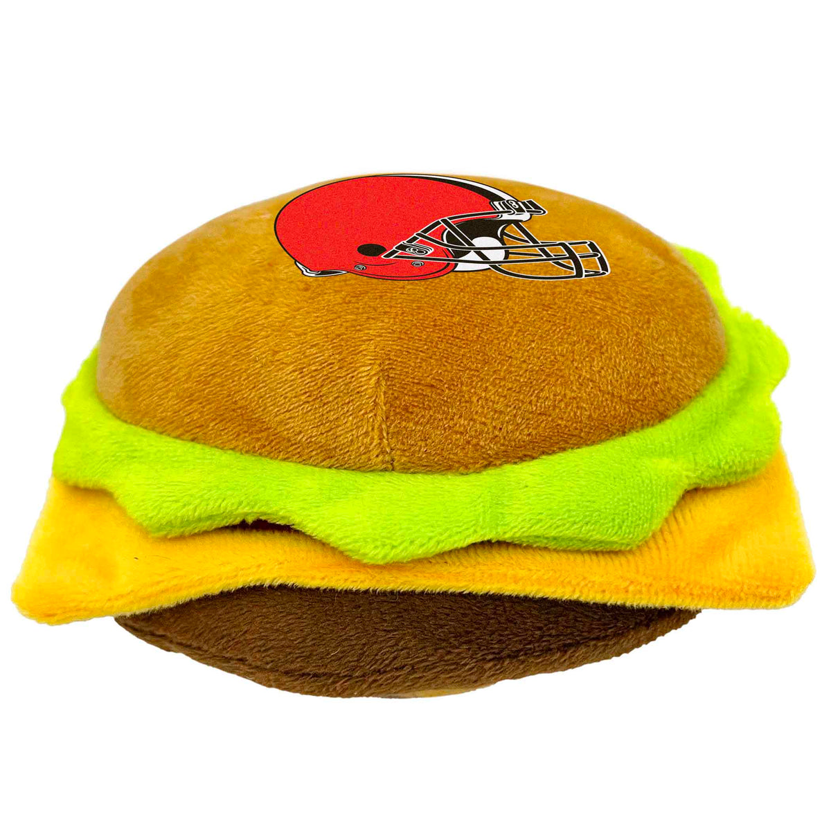 Cleveland Browns Hamburger Plush Toys - 3 Red Rovers