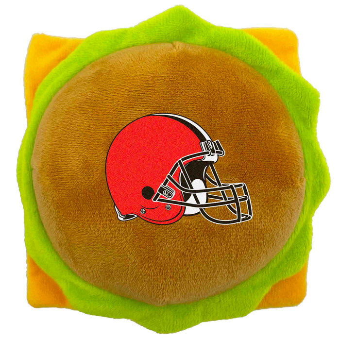 Cleveland Browns Hamburger Plush Toys - 3 Red Rovers