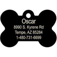 Clemson Tigers Pet ID Tag - Bone - 3 Red Rovers