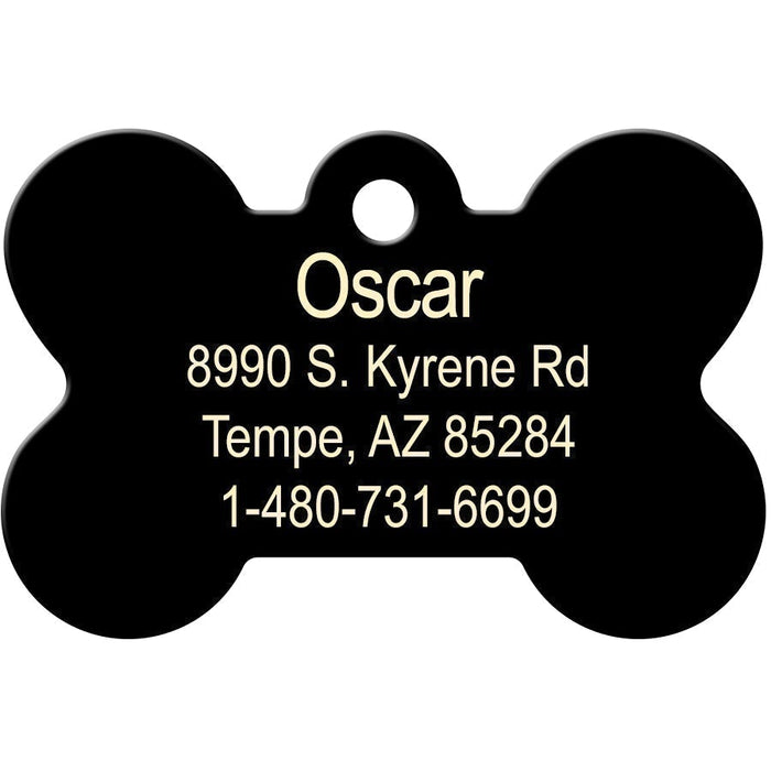 TN Volunteers Pet ID Tag - Bone - 3 Red Rovers