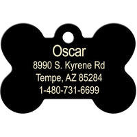 BYU Cougars Pet ID Tag - Bone - 3 Red Rovers
