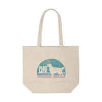 Golden Retriever Life Canvas Shopping Tote - 3 Red Rovers