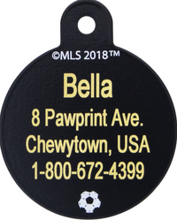 Colorado Rapids Pet ID Tag - 3 Red Rovers